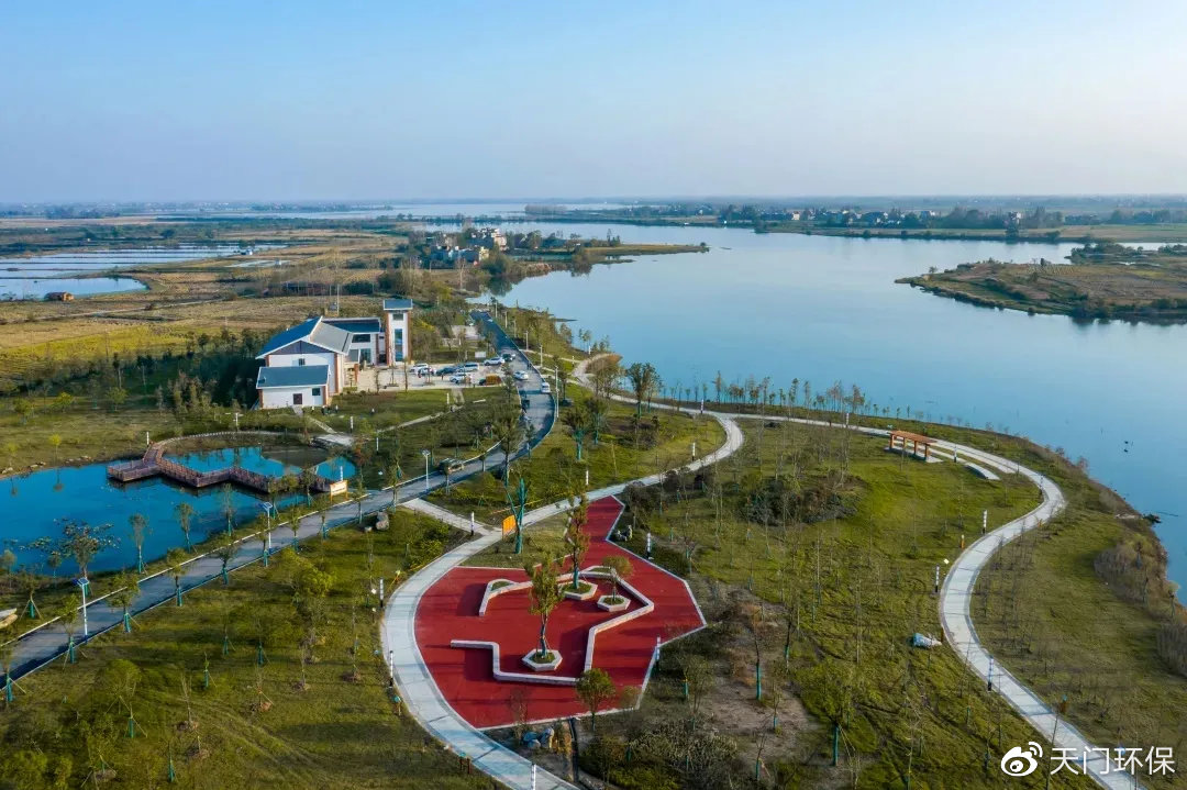 天门市张家湖最新图案,美景变迁与励志力量展现